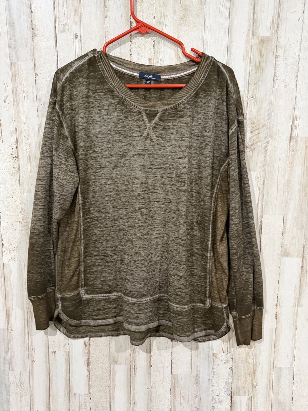 Angels Forever Young Women’s Burnout Sweatshirt – Size Large